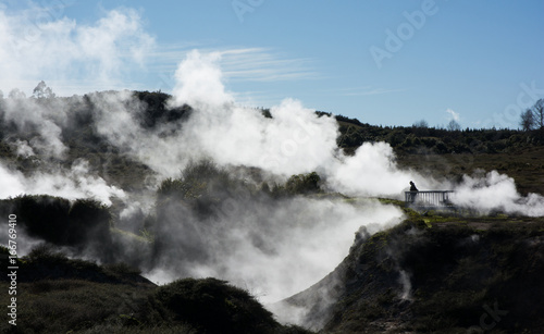 Geothermal volcanic New Zealand at Craters of the Moon