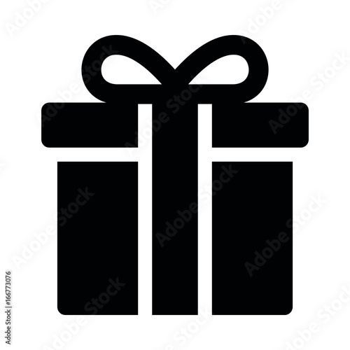Gift box icon - Birthday symbol