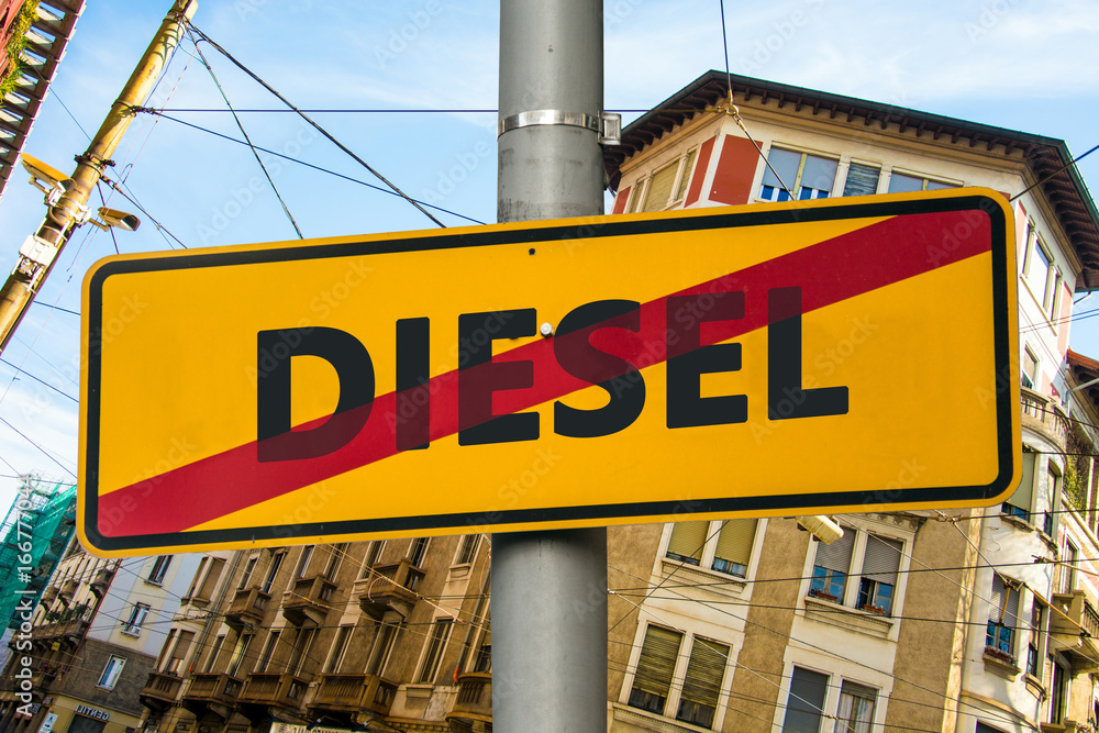 Obraz premium Dieselverbot 02 - 31