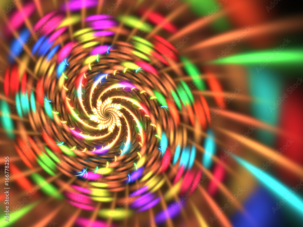 Abstract fractal background Abstract fractal background