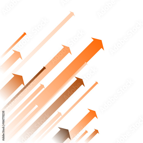 Flèches Orientation Orange