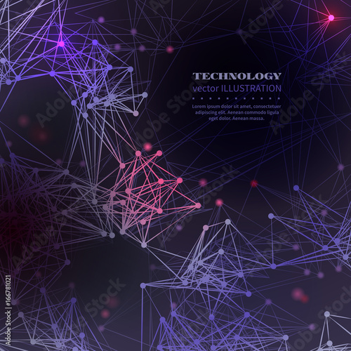 connected line and dots