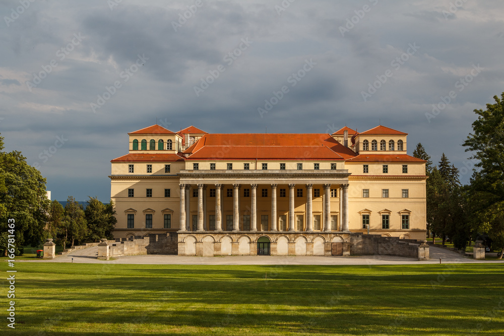 Esterhazy royal palace in the centre of Eisenstadt, Austria