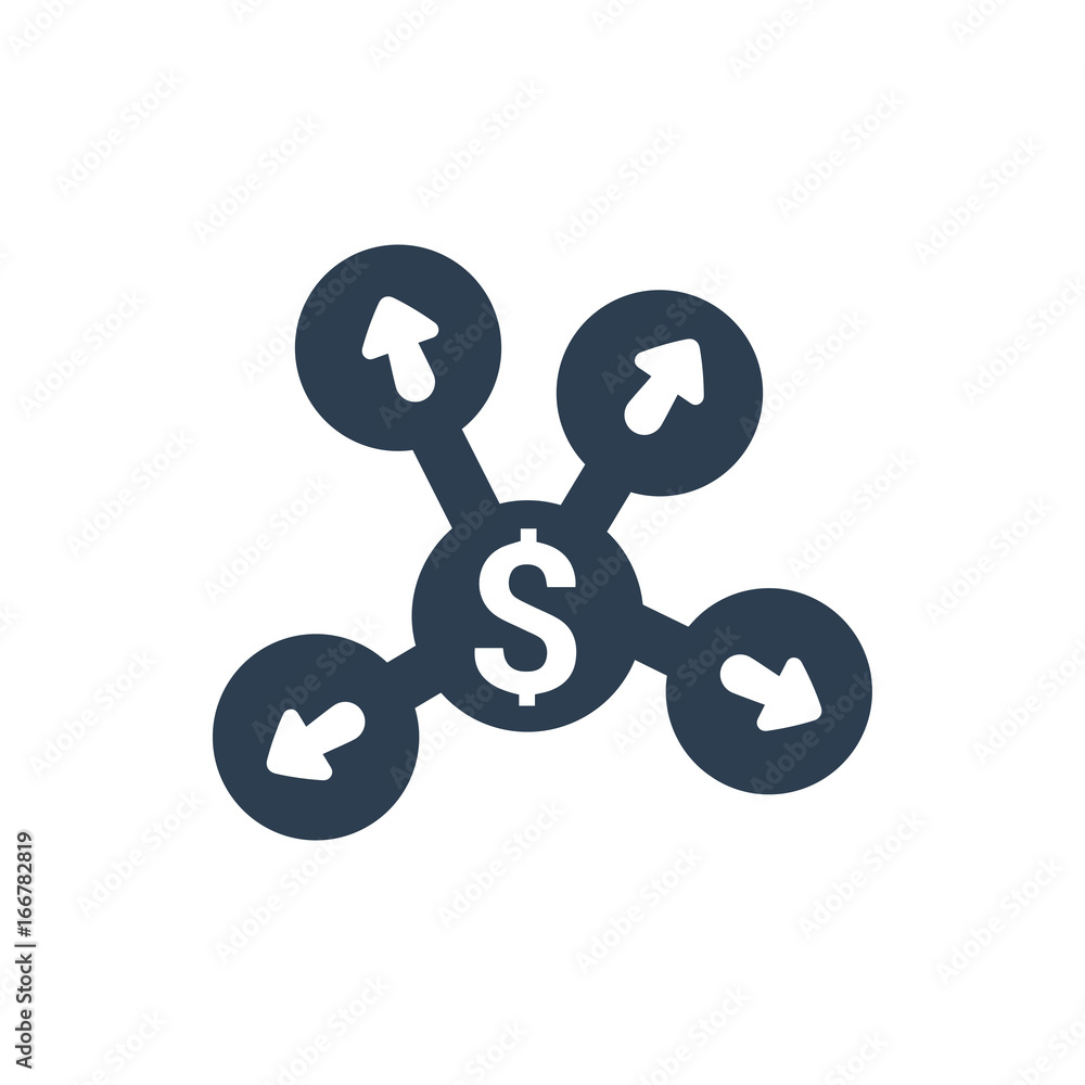 Banking Network Icon Banking Network Icon