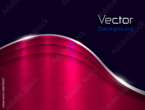 Background pink metallic with brushed metal  texture