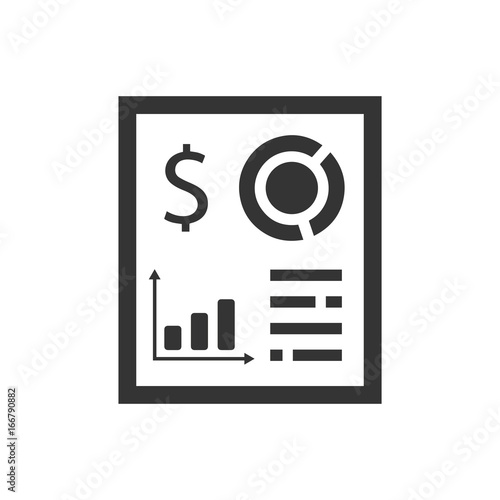 Financial Report Icon