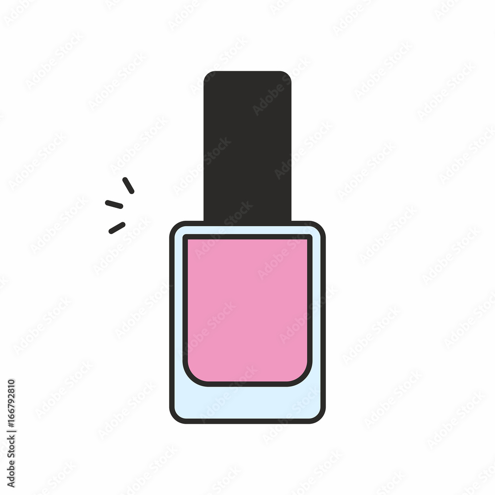 Nail polish icon