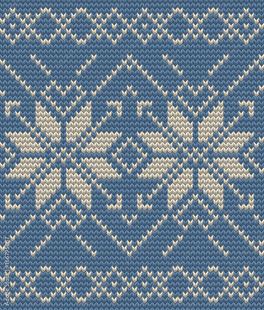 Christmas Seamless Knitting background. EPS 10 vector Christmas Seamless Knitting background. EPS 10 vector