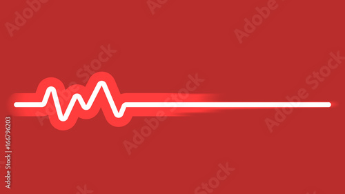 Pulse sound wave vector background