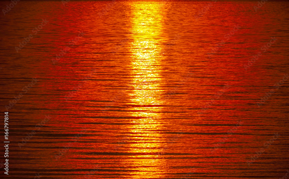 Sunrise water background