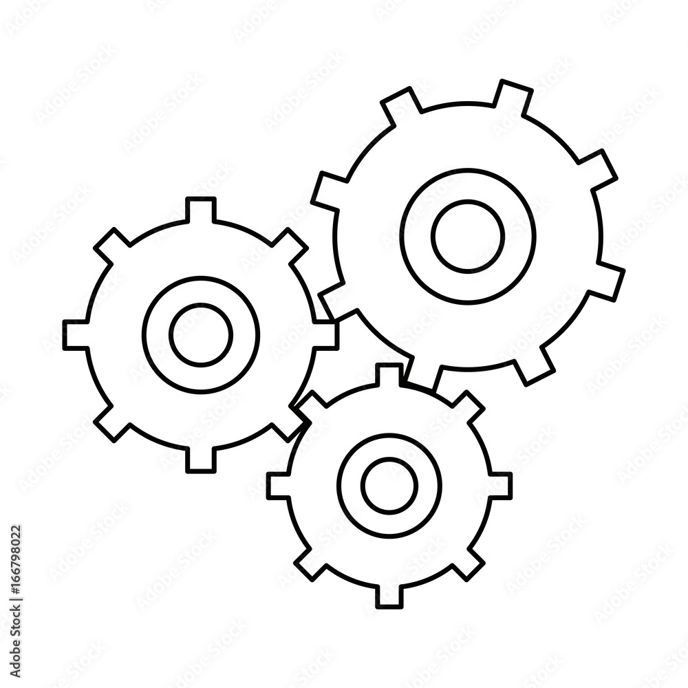 gears symbol concept of motion and mechanics connection and operation gears symbol concept of motion and mechanics connection and operation