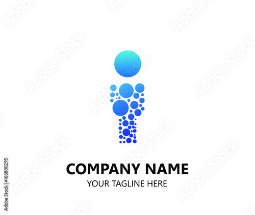 logo person circle bubble