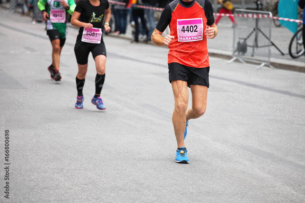 Marathon Läufer