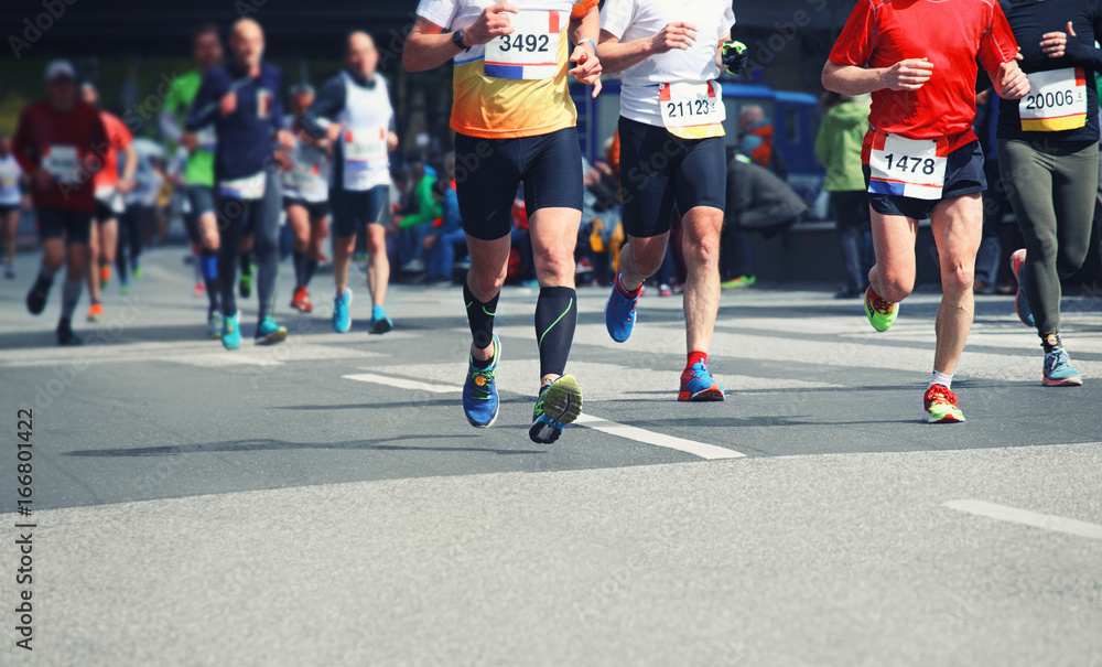 Marathon Läufer