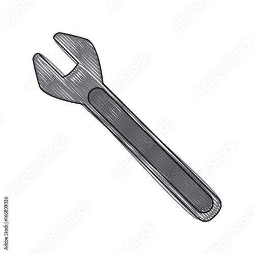 wrench spanner repair tool mechanic or engineer instrument
