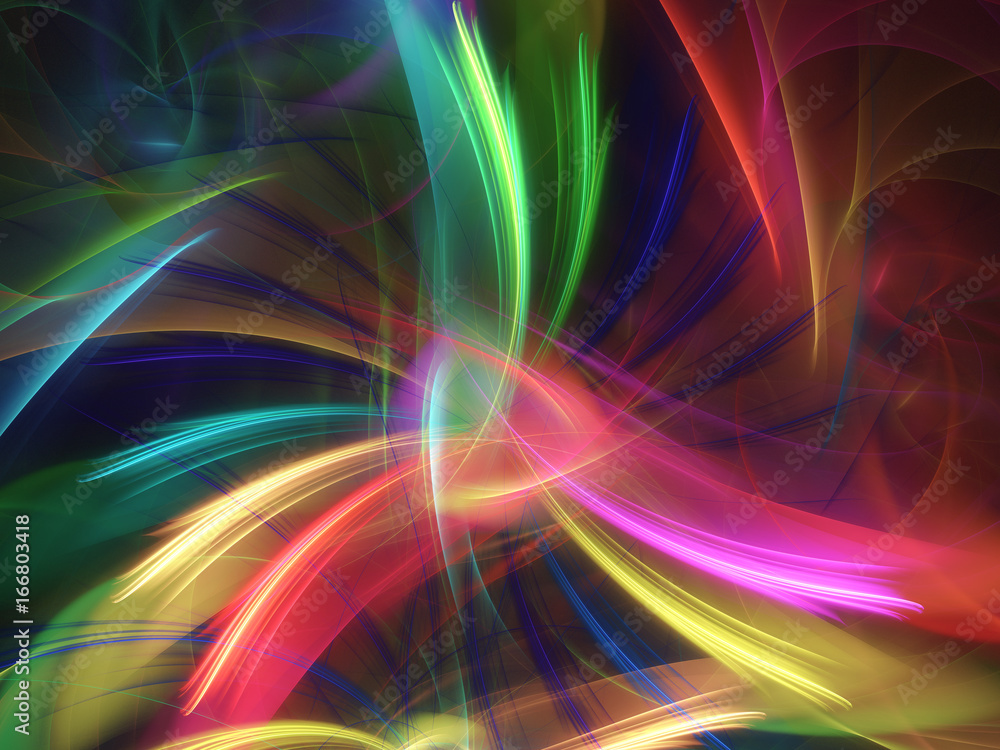 Abstract fractal background Abstract fractal background