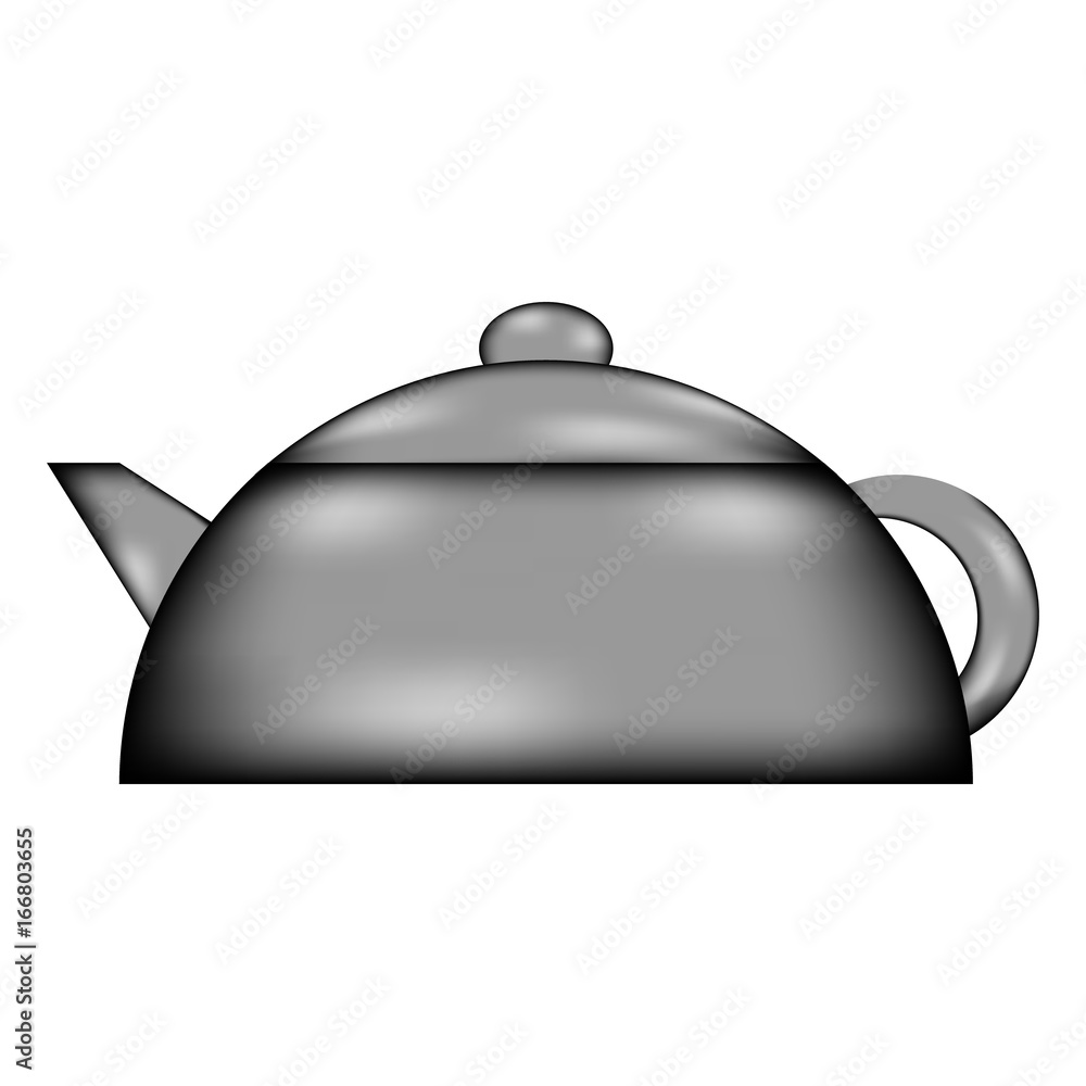 Obraz premium Kettle sign icon.