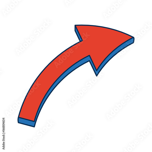 Wallpaper Mural arrow symbol for your web site design Torontodigital.ca