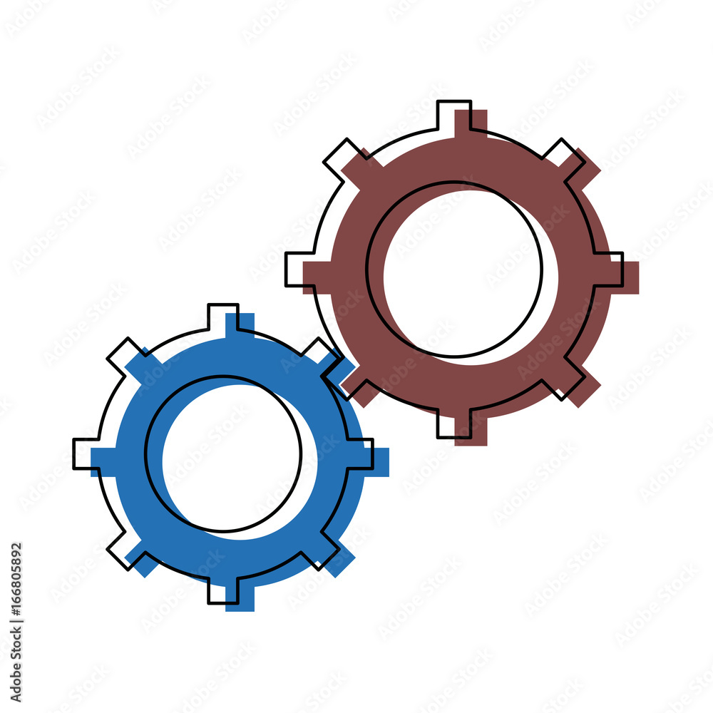 gears symbol concept of motion and mechanics connection and operation gears symbol concept of motion and mechanics connection and operation
