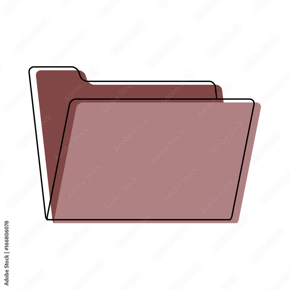 empty folder archive office supply icon empty folder archive office supply icon