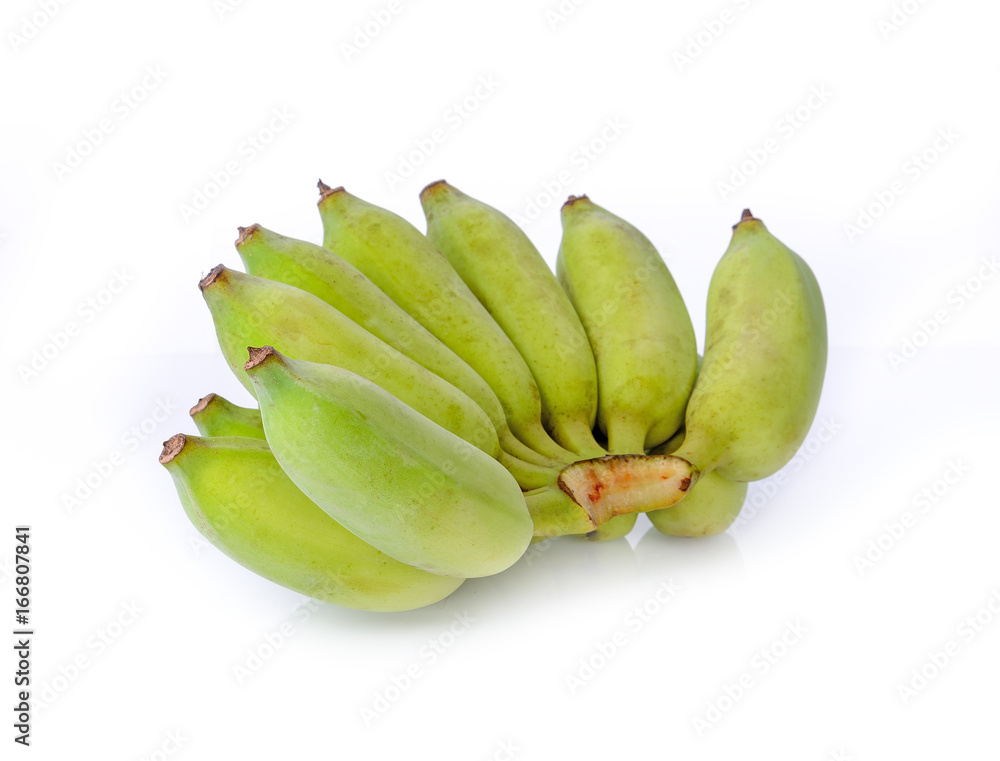 Banana  isolated on white background.