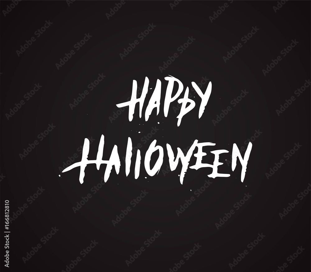 Happy halloween script. Happy Halloween Calligraphy. Vector illustration Happy halloween script. Happy Halloween Calligraphy. Vector illustration