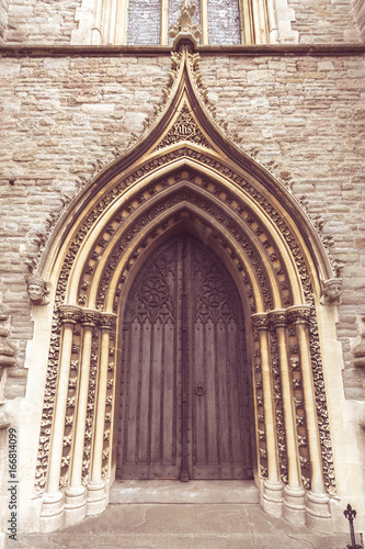 Holy Trinity Stapleton East Facade Doorway