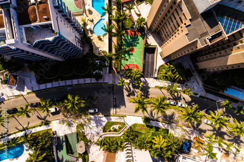 Photography Top View of Many Modern Tall Buildings