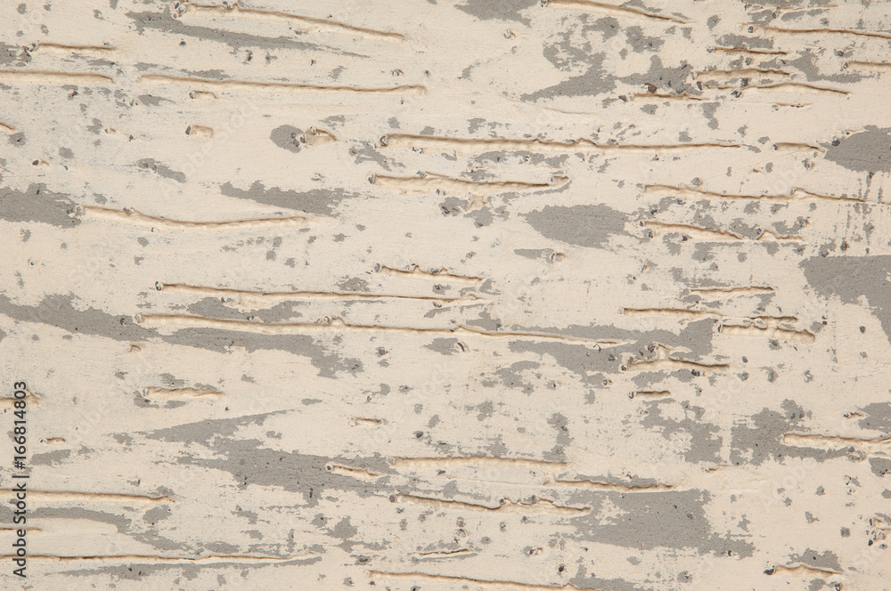 background of textured plaster with veins of beige color. art background