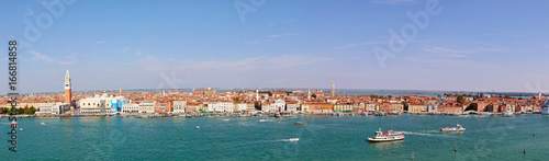 Long Panorama Venice Italy
