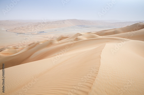 Rub al Khali Desert at the Empty Quarter  in Abu Dhabi  UAE