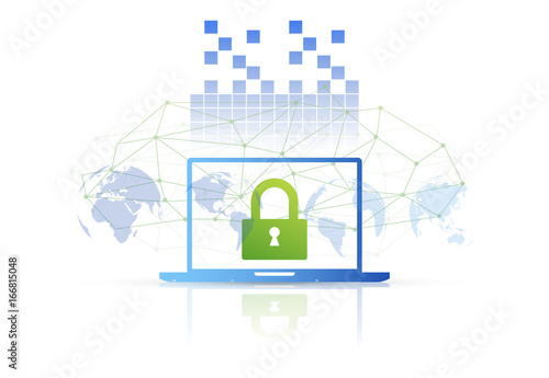 lucchetto, sicurezza, accesso, reti, internet