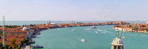 Venice Italy Canal Panorama