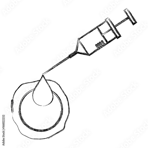figure syringe artificial insemination and biology fertilization