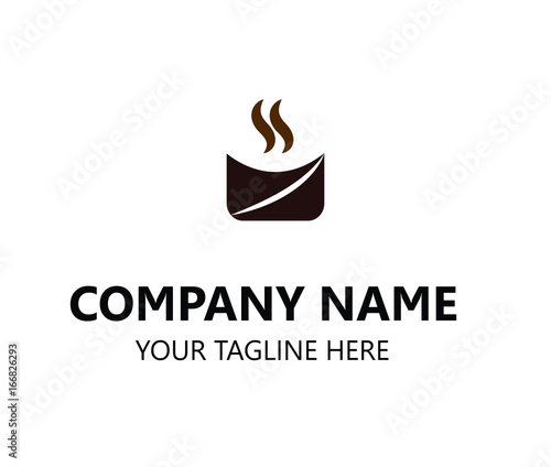 logo coffee cup hot