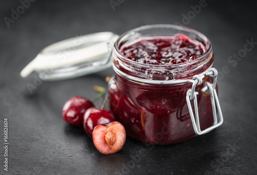 Fresh made Cherry Jam