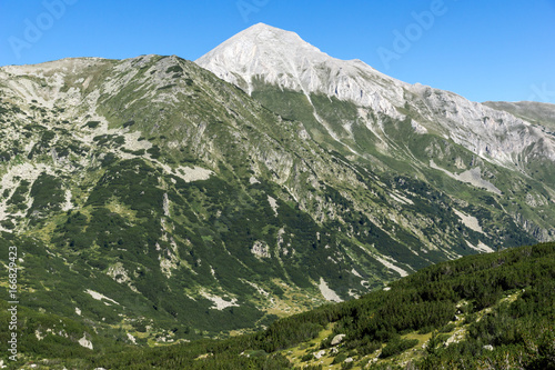 Amazing Landscape with Hvoynati and Vihren Peak, Pirin Mountain, Bulgaria photo