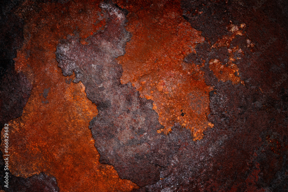 rust steel surface for background