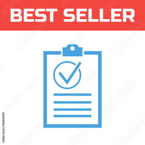 Checklist Vector Icon. Clipboard Check Mark icon. Compliance Sign.