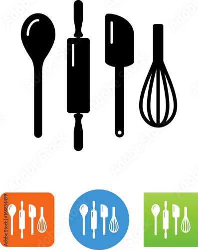 Kitchen Tools Icon - Illustration