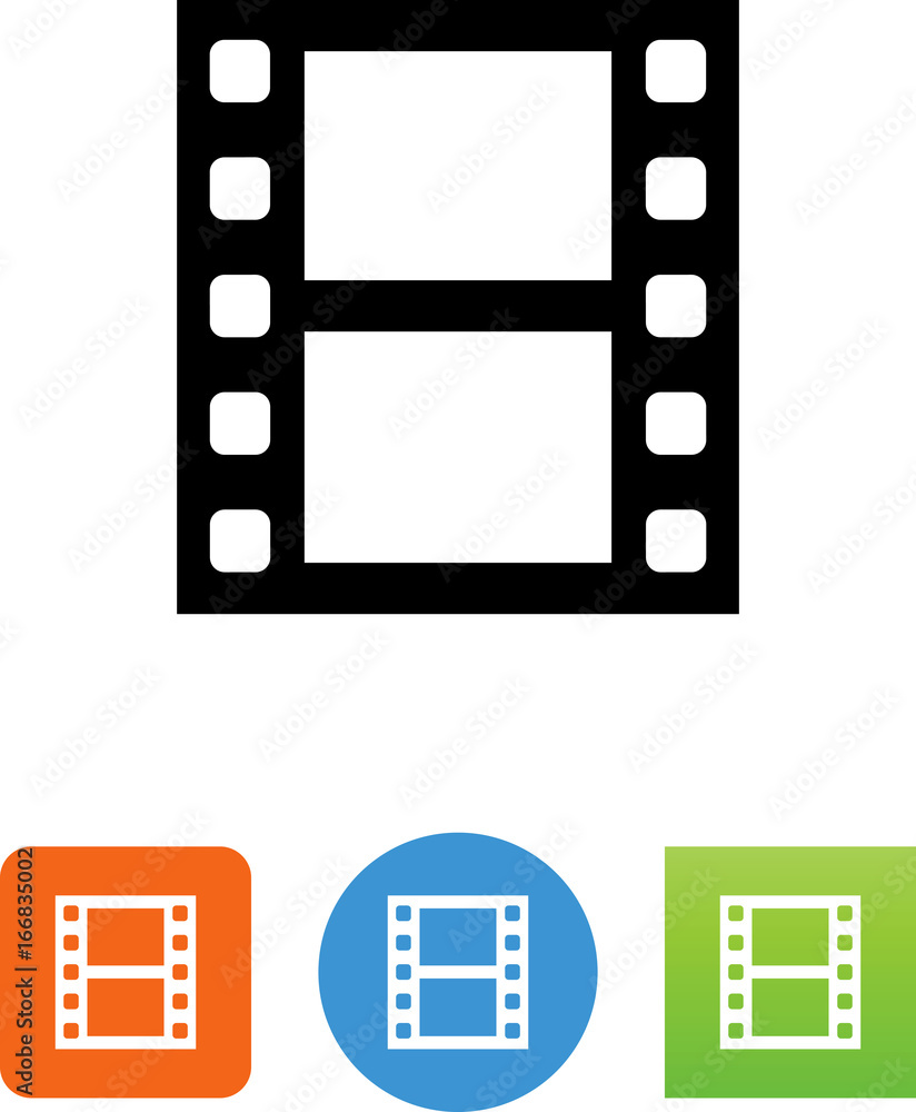 Movie Film Icon - Illustration