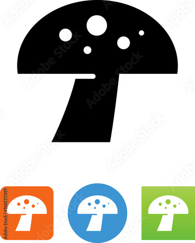 Mushroom Icon - Illustration