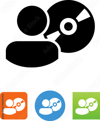 Music Artist Icon - Illustration