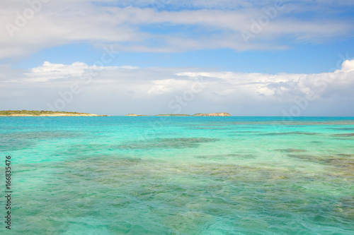 Fototapeta Naklejka Na Ścianę i Meble -  Antigua island and coastline - Saint John's - Antigua and Barbuda - Caribbean tropical sea