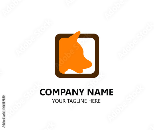 logo head dog