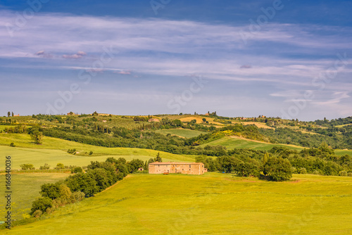 Tuscan countryside in summer