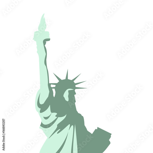 Vector statue of Liberty design, illustrations