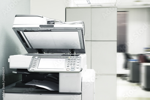 Fotografie Photocopy machine.