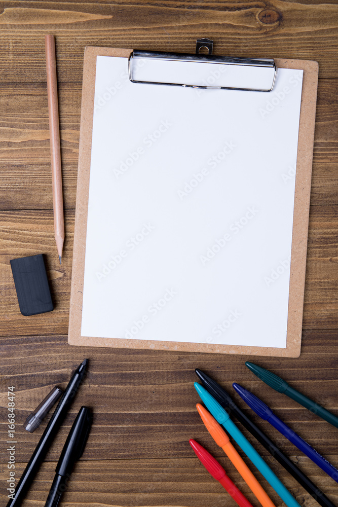 Clipboard with sheet Clipboard with sheet