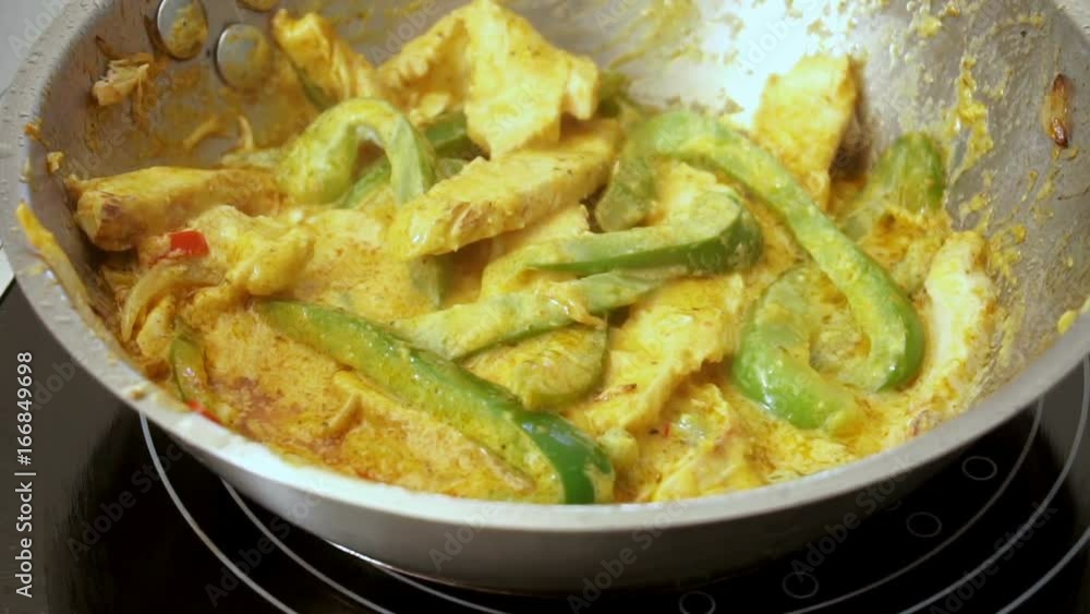 Cooking traditional mexican food fajitas, closeup
Cooking traditional mexican food fajitas, closeup